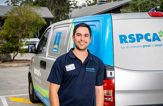 RSPCA Queensland volunteer Jose works with our Rescue Units